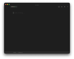 minimal screenshot